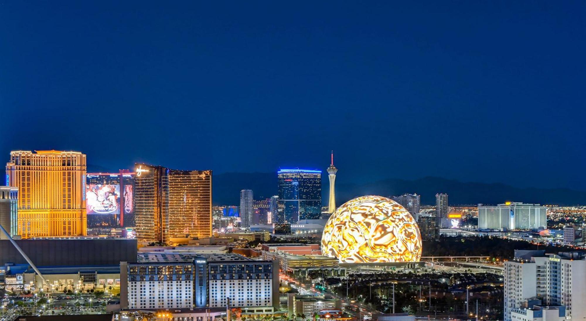 Mgm Signature-27-805 F1 Track & Strip View Balcony Las Vegas Dış mekan fotoğraf